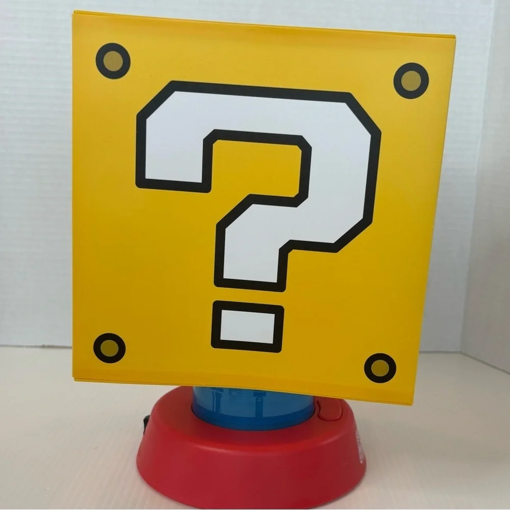 Paladone Super Mario Bros Icon Lamp with 3 Brightness Settings and Auto Shut Off